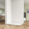Huiyang 1000 x 800mm Quadrant Stone Tray Right for Shower Enclosure Cubicle + Waste Trap