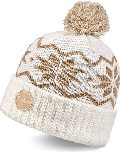 Dakine Damen Lydia Beanie Mütze für kaltes Wetter, Schildkrötentaube/Stein, Einheitsgröße