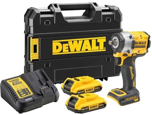 DEWALT DCF921D2T XR BL 1/2in Impact Wrench 18V 2 x 2.0Ah Li-ion