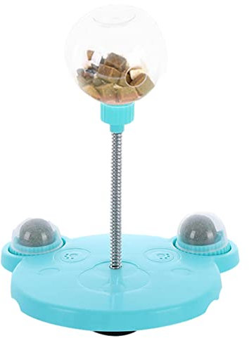 Maodom Ballspielzeug für Katzenfutter,Futterspender für Katzenfutter - Turntable Cat Ball Toys für Welpen, Katzen, kleine Hunde als Geschenk