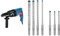Bosch Professional Bohrhammer GBH 2-26 F (830 Watt, Wechselfutter SDS-plus, Schlagenergie: 2,7 J, im Koffer) + Expert SDS plus-7X Hammerbohrer Set (für Stahlbeton, Ø 5-12 mm, Zubehör Bohrhammer)
