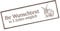 Türschild Kaninchen Namensschild personalisiert mit Gravur- 150mm x 50mm - selbstklebend