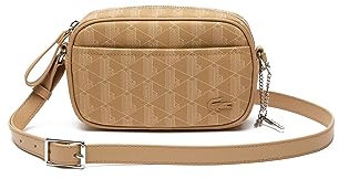 Lacoste Damen Nf4354dg Handtasche, Wiener Beige, Einheitsgröße