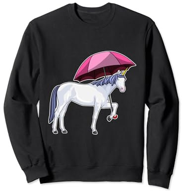 Unicornio Paraguas Sudadera