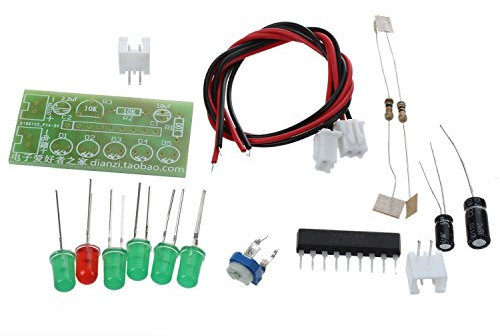 Uinfhyknd KA2284 Audio-Pegelmesser Füllstandsanzeige Anzug LED Indikator DIY Kit f