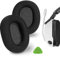 GEEKRIA Comfort Ice Silk - Almohadillas de repuesto para auriculares Sony INZONE H7 (WH-G700), INZONE H9 (WH-G900N), piezas de reparación (negro)