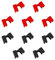 10Pcs Reusable Chopstick Helper Hinges Colorful Connector Stick Training Chopsticks for Kids Beginner Learner