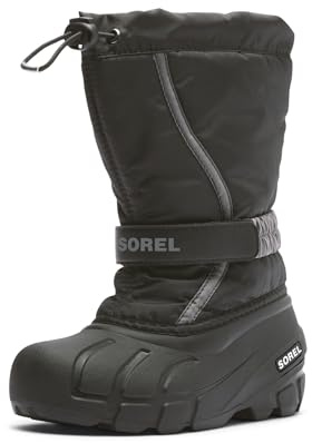 Sorel Kinderstiefel Flurry, Wetterfeste Hülle, Plüsch-Filz-Innenseite, Sicherer Grip, Einfaches Anziehen - Kinderschuhe für Jungen und Mädchen