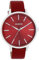 Oozoo Damen Armbanduhr Timepieces Analog Leder rot UOC11299 Analoguhr