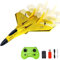 CLIUNT RC Airplane, RC Plane Ready to Fly, 2.4GHz Remote Control Airplane, Remote Control Wireless Airplane Toy Easy to Fly for Beginners Kids Boys Girls （Yellow