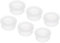 sourcing map Gummidichtung, Lochstopfen, Durchmesser 26 mm, Innendurchmesser: 21 mm, Höhe: 15,8 mm, Dichtung, kratzfest, für elektrische Box, Kabel, transparent, 6 Stück