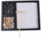 Zen-Garten-Set, japanischer Mini-Zen-Garten für den Tisch mit Rechen, weißem Sand und Flusssteinen, Meditations-Zen-Sandgarten für Zuhause, Büro, Schreibtisch, Ornamente und Geschenke, StyleA Zen-Gart