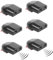 Flaconi 6PCS Auto Ultraschallpfeifen,Deer Whistles für Auto,Auto Tierhirsch Warnung,Wildtier Warngeräte,Hirschpfeife Warnung,Fahrzeug Hirsch Pfeife,Passend für Autos,LKWs,Wohnmobile,Fahrzeuge