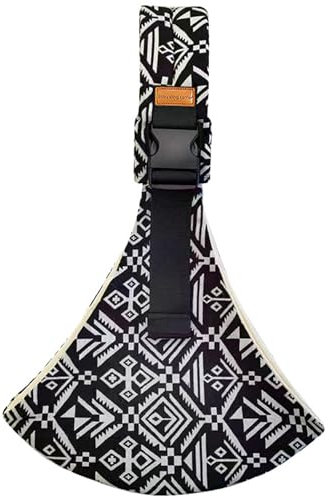 Guyode Porte Bebe Toddler Réglable, Echarpe de Portage Bebe Léger et Respirant, Baby Carrier Physiologique s'Applique à 6-36 Mois, Sling Bébé Randonnée Ergonomique, Babycare Portage (Noir A)