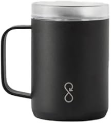 Ocean Bottle - Mug de voyage (Taille unique) (Noir obsidien)