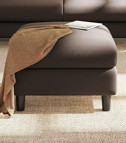 Welzona Hocker Mit Stauraum, 68cm Teddy Sofa Sitzhocker für Wohnzimmer