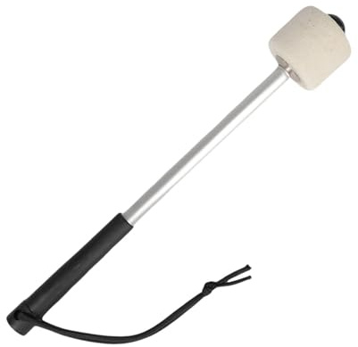 Qectial Trommelschlägel Filzen Trommelstock Trommelschlägel für Geschenke Outdoor Solo