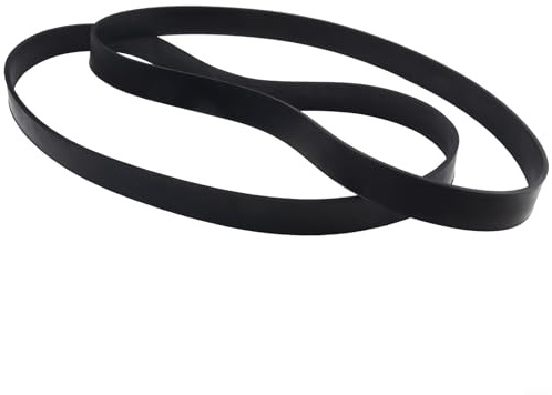 Vasiumic Bandsägen-Gummiband für 20,3-35,6 cm Holzbearbeitungsbandsäge, 2 Stück, schwarzer Gummiring mit Verschleißfestigkeit und Zähigkeit, kompatibel mit Scrollrad (für 35,6 cm)