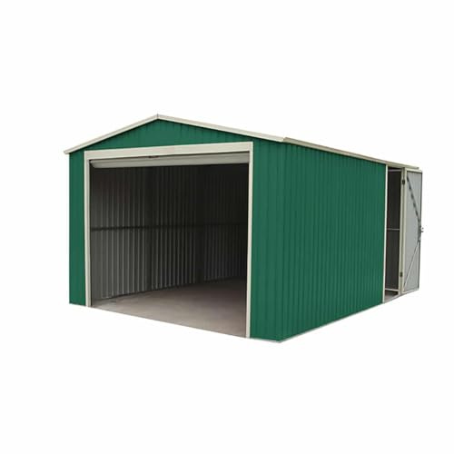 GARDIUN Garage Metallico Leicester 17, 34 m² per Esterni Colore Verde