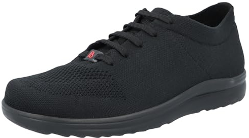 Berkemann Herren Allegro Sneaker, Schwarz, 43 1/3 EU