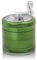 Broyeur en aluminium incassable de broyeur de première qualité à manivelle de DCOU pour l'herbe de fines et les épices 4 pièces 2.2 pouces (Vert givré)