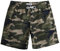 MaaMgic Herren Badehose Jungen Badeshorts Sporthose Schnelltrockend Sport Schwimmhose mit Mesh in vielen Farben, Größen XS - 2XL, Grün Tarnung L