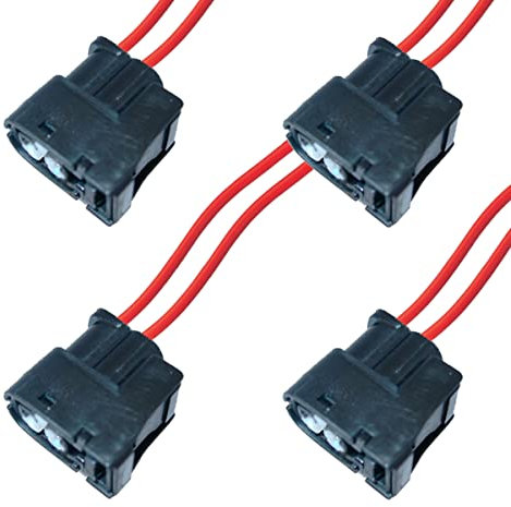 KFZ Ersatz Stecker – Zündspule Benziner – 1JZ 2JZ 1UZ 4AG 3SG RX7 (4 x FEMALE) mit Kabel 7283822630, 7283-8226-30, 90980-11246
