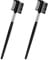 Gobesty Peigne à Cils, support en bois pour pinceau à cils à sourcils PCS pour outils de maquillage pour femmes, noir