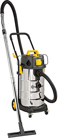 Vacmaster 110V M Class Dust Extractor, 38L Industrial Wet & Dry Vacuum Cleaner with Push Clean Filter and Power Take Off
