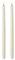 Piffany Copenhagen Uyuni Lighting Taper 2er Set LED Stabkerzen 2,3 x 35 cm Echtwachs Ivory - 6 Stunden Timerfunktion - Keine Brandgefahr, Keine Rußbildung und kein Geruch