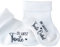 Baby Socken Geschenk für Tante & Onkel | Schwangerschaftsverkündung | Schwangerschaft verkünden mit Babysocken | Geschenkidee