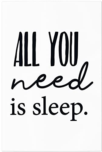 JUNIWORDS Poster, All You Need is Sleep, 40 x 60 cm