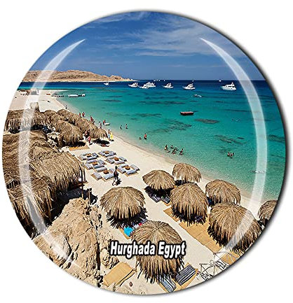 Hurghada Ägypten Kühlschrankmagnet Kristall Touristen Souvenir Geschenkkollektion Kühlschrank Magnet Aufkleber