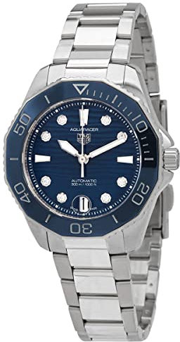 TAG Heuer Aquaracer Professional 300 Automatikuhr - Durchmesser 36mm WBP231B.BA0618, Blau, 36 mm, Automatikuhr
