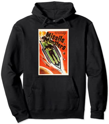 Missile Monsters Vintage Kino-Poster Pullover Hoodie
