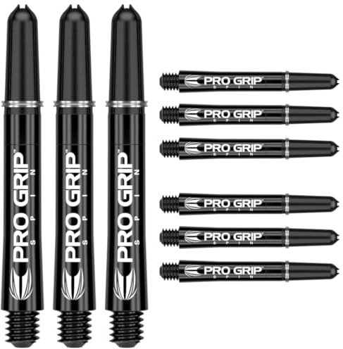 Target - Pro Grip Spin 3er Set - Shaft Black Short = 34,0mm