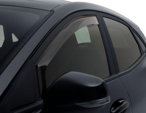 Ford Climair Genuine Front Black Window Wind Deflectors Puma 2019-2497408