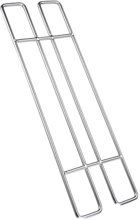 HOMSFOU Austausch Des Grillrosts Lagerfeuer-grillrost Camping-lagerfeuergrill Gitterrost Aus Edelstahl Grillrost Holzkohle Grillnetz Aus Edelstahl Mehrzweck Rostfreier Stahl Kühlregal