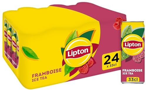 Lipton Ice Tea Framboise Cannettes 24x33CL