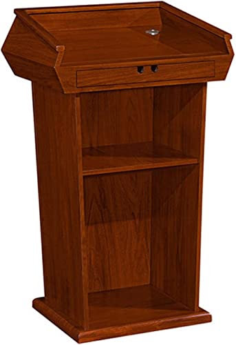 Podium Präsentationspult, Stehpult, Holzpodest, Empfang, Restaurant, hohes Podium, Stehkanzel, Stehpult, vielseitig einsetzbar