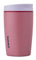 Owala SmoothSip Slider Insulated Stainless Steel Coffee Tumbler, Reusable Iced Coffee Cup, Hot Coffee Travel Mug, BPA Free 12 oz, Purple/Pink (Crochet Queen)