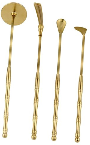 Qianly 4X Weihrauch Werkzeuge Set Pinsel DIY Weihrauch Kegel Machen Set für Yoga Hause Schlafzimmer