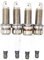 Kfz-Zündkerzen 6 Stück 12120037582 Zr5tpp33-S Iridium-Zündkerze für BMW E90 E91 E92 F10 F13 135i 435i 535i 640i 740i X1 X3 X5 X6 Autoteile