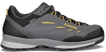 LOWA Halbschuh DELAGO GTX LO asphalt/mango, 45