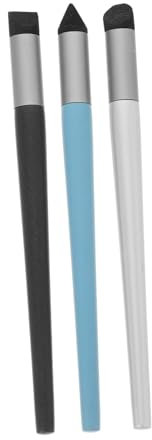 Sewroro 3pcs Oil Pastel Smudge Pens Blending Sticks for Drawing Soft Heads for Sketching Blending and Painting Corrections Rubbing Sponge Tools for Artists