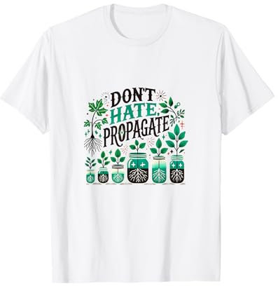 Non odiare propagare: piante d'appartamento Garden Chill Vibes Pothos Maglietta