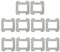 Mop Pads Compatible For Ecovacs WINBOT W1/ W1PRO Window Robot Cleaner Washable MOP Accessories Cleaning Parts Home Appliance(10PCS)