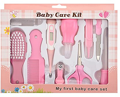 Lot de 10 coupe-ongles pour soins maternels et enfants - Soins des cheveux et du nez - Ensemble de soins pour bébé