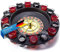 GOODS+GADGETS Party Trinkspiel Roulette Gesellschaftsspiel für Erwachsene Saufspiel der Casino Klassiker als Partyspiel mit Shot-Gläser