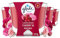 Glade Langanhaltende Duftkerze im Glas, Cherry & Peony, 4er Pack (4 x 224g)